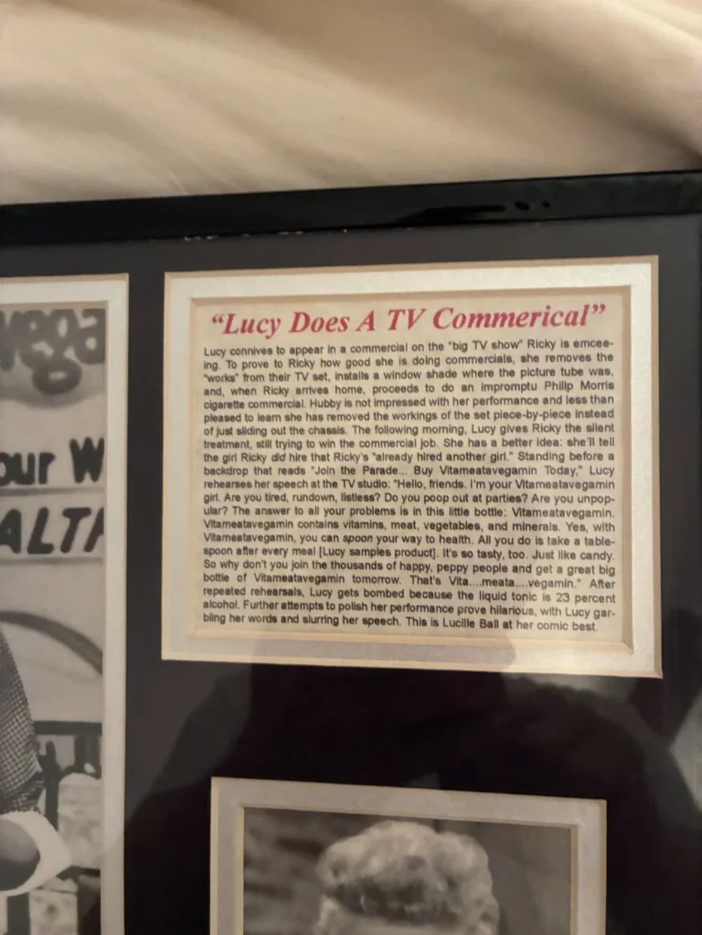 I love Lucy Framed 11